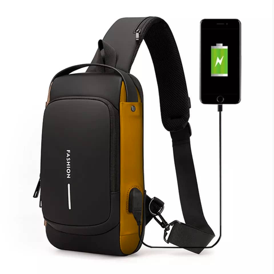 Anti-Theft Shoulder Bag (Golden Shape)..(Code 71)..... ঢাকা সিটিতে ৭০, বাইরে ১৩০ টাকা কুরিয়ার চার্জ প্রযোজ্য
