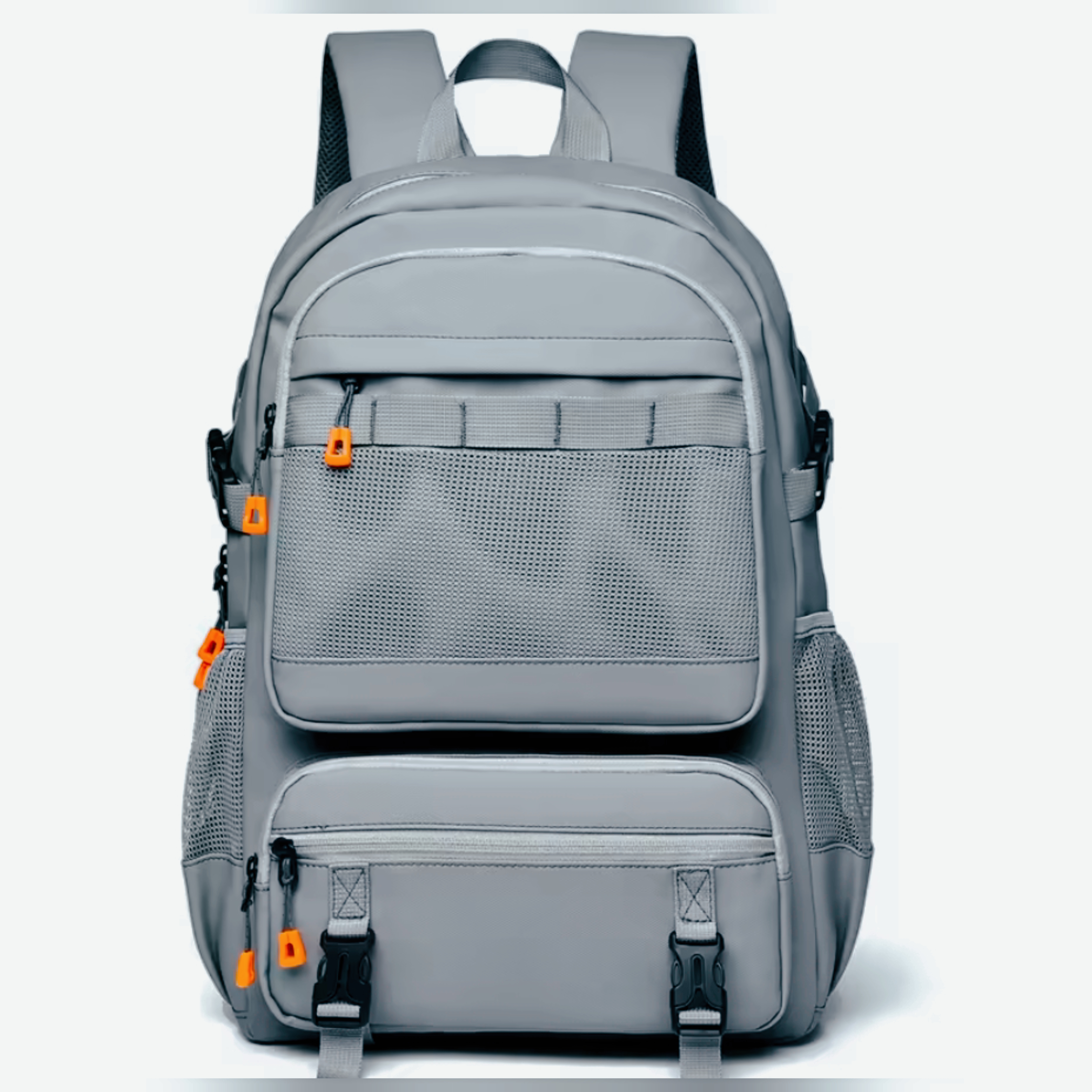 Toposhine 2026 New Fashion High Quality Backpack ( Ash Colour)...( Code 142)... ঢাকা সিটিতে ৭০, বাইরে ১৩০ টাকা কুরিয়ার চার্জ প্রযোজ্য
