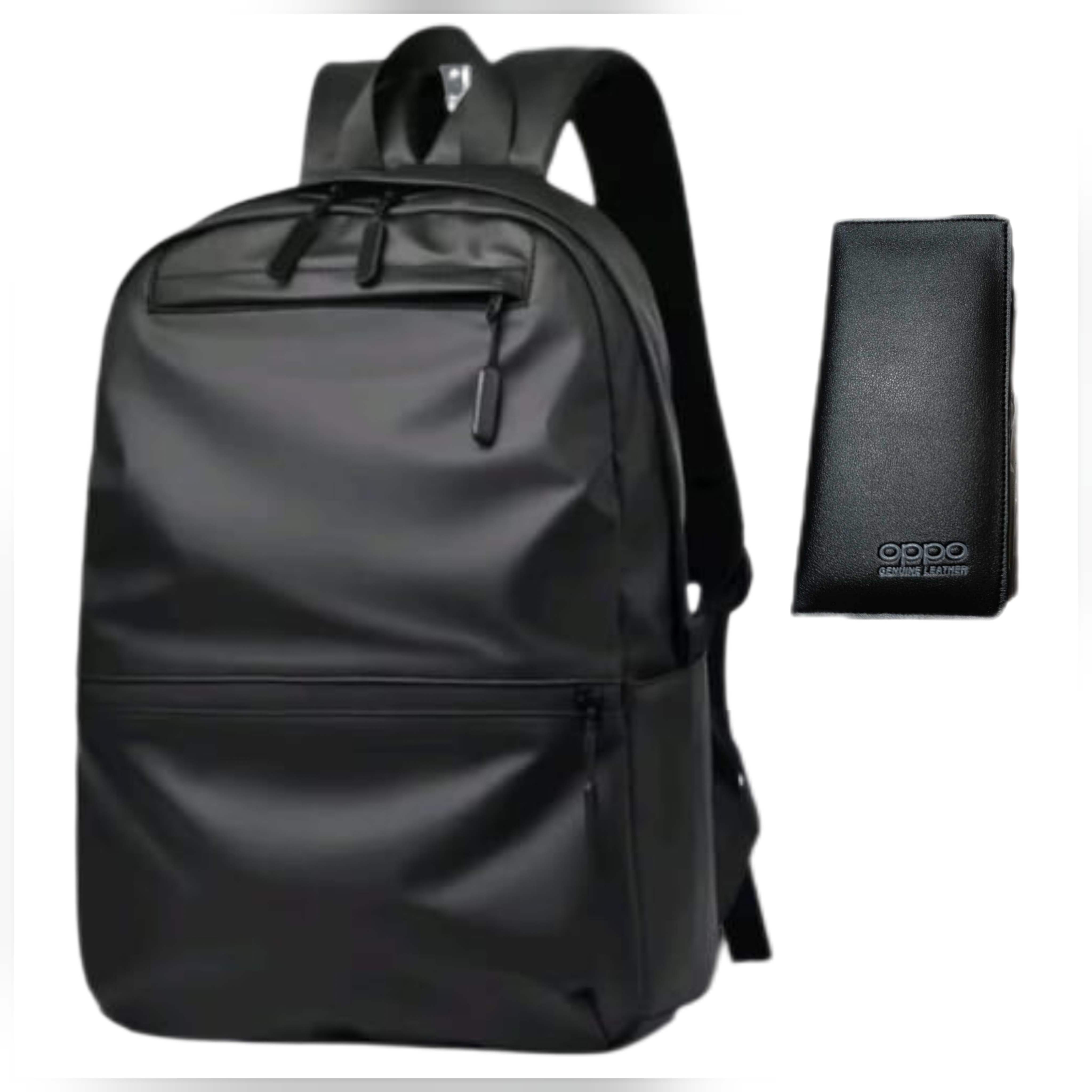 Men Back Pack( Wallet সহ) Black... ঢাকা সিটিতে ৭০, বাইরে ১৩০ টাকা কুরিয়ার চার্জ প্রযোজ্য